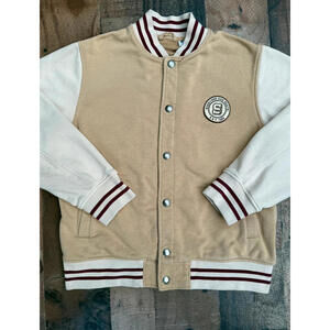 Uniqlo Kid Boy Or Girl Everyone Can Skate Khaki Colored Jacket Size 11 12